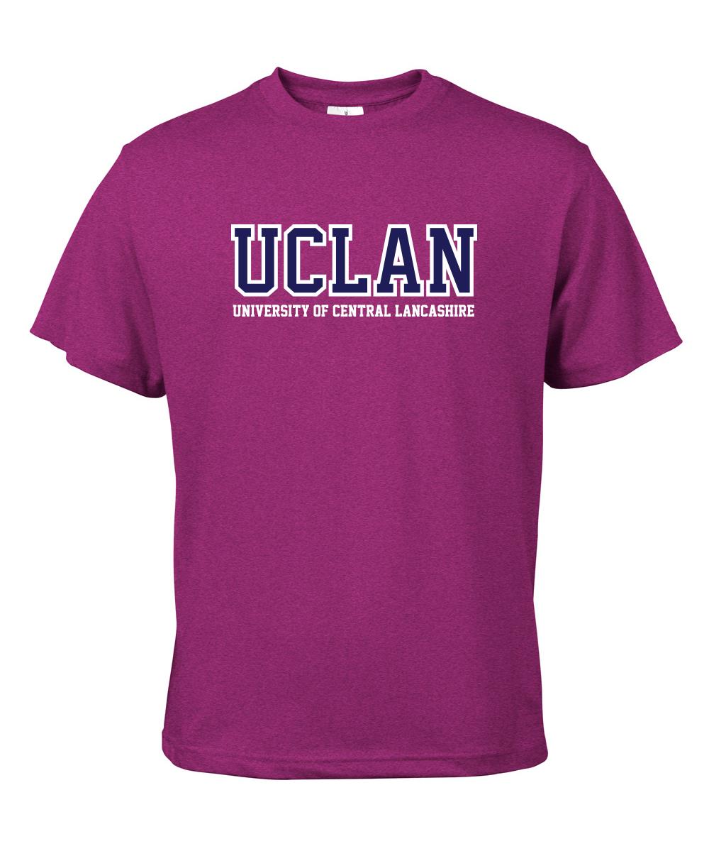 Pink UCLan Logo Tshirt